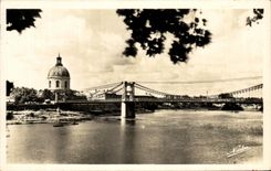 CPA Toulouse Le Pont Suspendu