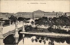 CPA Strasbourg the University Tram
