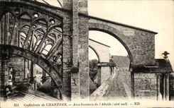 CPA Cathedral of Chartres Arcs paring of the Apse