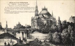 CPA Eure et Loire Historique dreux Chapelle Saint Louis Sepulture de la Famile d'Orleans