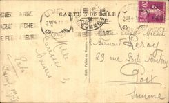 CPA Lisieux Vault and Statue of Carmel