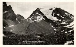 CPSM Collar of Vanoise Great Breakage and Point of Glierre