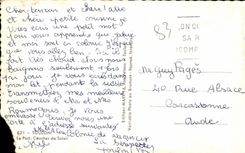 CPSM Toulon the Port Sunset Boat