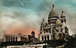 CPA Paris Le Sacre Coeur Montmartre 
