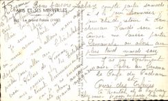 CPA Paris And Its Wonders the large palace