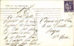 CPA Paris And Its Wonders the Avenue of the Elysees Fields Arc de Triomphe