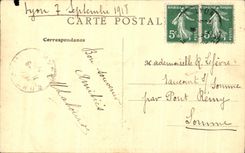 CPA Lyon View taken of Fourvieres