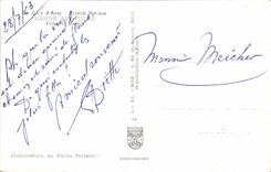 Mercado de CPSM riviera francesa con las flores