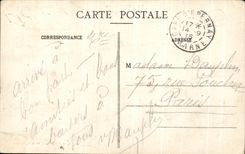 CPA La Champagne Epernay Hopital Hospice Auban Noet