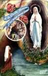 CPA Lourdes Appearance and the Miraculous Cave