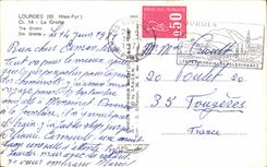 CPSM Lourdes the Cave