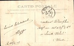 Large CPA Rheims Allee of the Walks