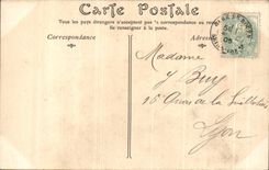 CPA Rouen View taken of the Dimension Sainte Cathedral