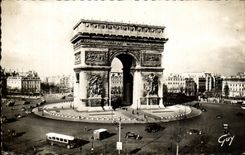 CPA Paris Et Ses Merveilles Arc de Triomphe place d l'Etoile