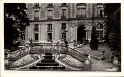 CPA Vittel the Staircase of the Large Hotel