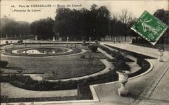 CPA Parc De Versailles Bassin Des Lezards Parterres De Latone