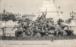 CPA Bordeaux Monument of the of Gironde ones