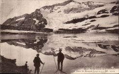CPA Gavarnie Lac freezes lost Mont and Soum de Ramond