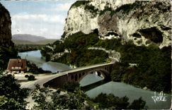 CPA Pont De La Balme close to the tunnel of the Tooth Of the Cat