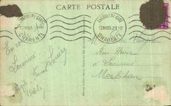 CPA Angouleme Vue Generale Versant Sud