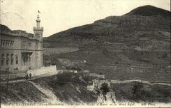 REPRO La Turbie Seen on Righi d' Hiver and the Agel Mount