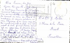 CPA Vallee of Giffre Cascades of the Mullet