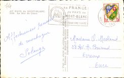 CPA Country of Mont Blanc Sea of Ice