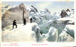 CPA Climbing of Montblanc Alpinism