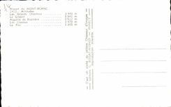 CPA Mountain of the Mount Blanc