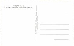CPA Gisors La Cathedrale Le Clocher
