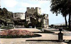 CPA Gisors Route De La Mer Le Chateau La Tour Du Gouverneur Et Du Prisonnier