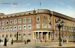 CPA Wiesbaden Schloss Chateau
