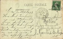 CPA Mount St Michel the Crypt of the North wind