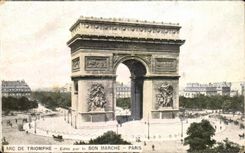 CPA Arc De Triomphe edite par le Bon marche Paris