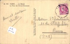 CPA Paris while strolling the Park of the Chaumont Hillocks