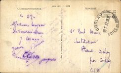 CPA Palais De Fontanebleau the Lady of pleasure