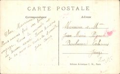 CPA Paris MUSE of Louvre the Scale of Apollo