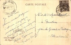 CPA Balloon Of Alsace the Summit