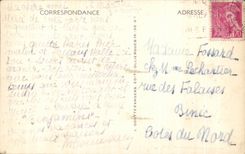 CPA the Lake Chambon and the Mounts Gilds