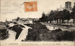 CPA Angouleme Vue prise du Rempart Desaix 