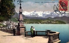 CPA Luzern Swiss Am Schweizerhofquai