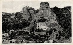 CPA Oberstein Nahe Falsankirche Burg