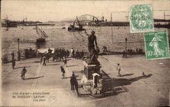 CPA Toulon the port Boats