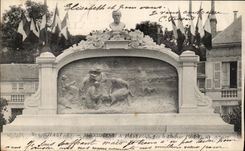 CPA Chartres Monument of Pasteur