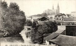 CPA Chastres Seen from Of the New Bridge