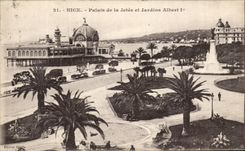 CPA Nice palate Of the Pier And Gardens Albert 1st