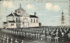 CPA ND de Lorette Vue Panoramique du cimetiere national