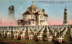 CPA ND de Lorette Vue Notre Dame La Chapelle et la Tour
