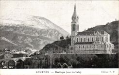 CPA Lourdes Basilica