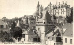 CPA Loaches View towards the Royal Castle
